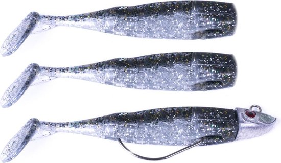 DLT Soft Invasion - Shad - Pepper & Salt - 26gr - 11cm - Wit van DLT