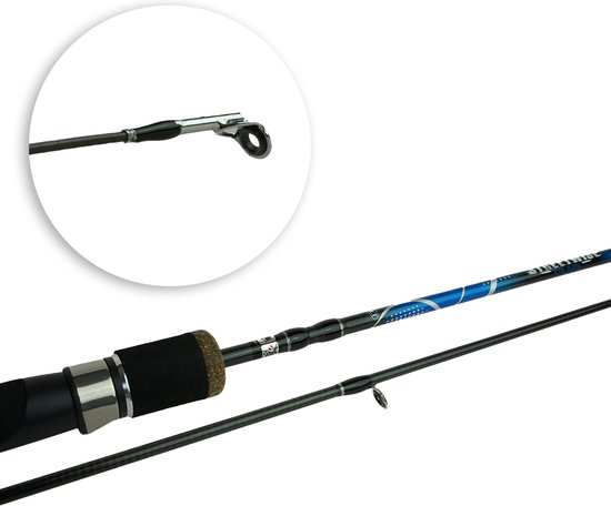 DLT Streetwise Spin - 2.70m - Werphengel - Streetfishing - Roofvis - Dropshot - Spinjhengel - Zwart van DLT