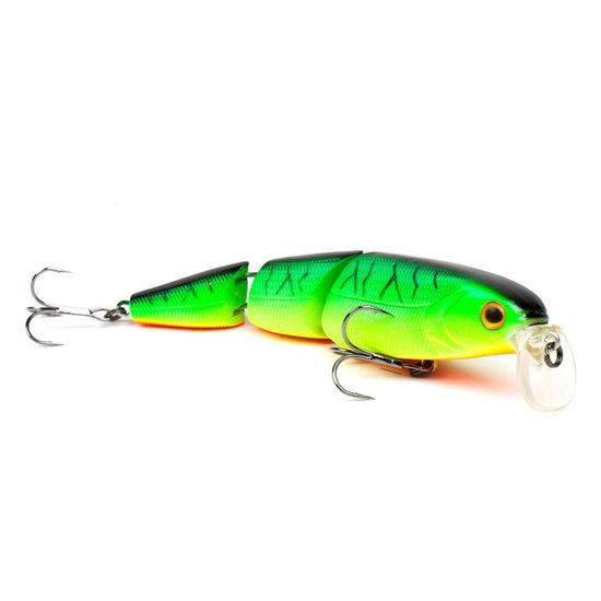 DLT Tripple Joint Fighter - 9.5 cm - 17 gr - Fire Tiger van Merkloos