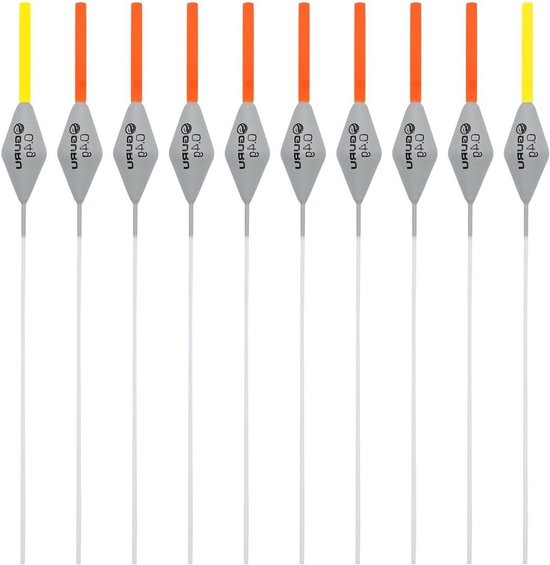 Dobbers - Visdobbers Vissersdobbers - Vissen - Marge Diamond - 0.2g - Wit