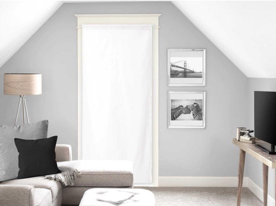 d'Ocre Dolly Zeil voor Poort Weinige, Polyester, Wit, 90x200 cm