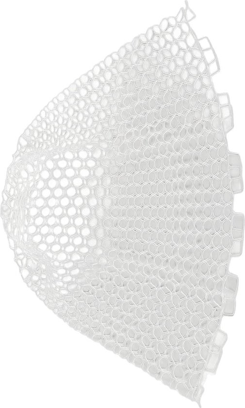 Doorzichtig Rubberen Vervangende Nettas - 55cm/21.7" Diepte Voor Vliegvissen Schepnet