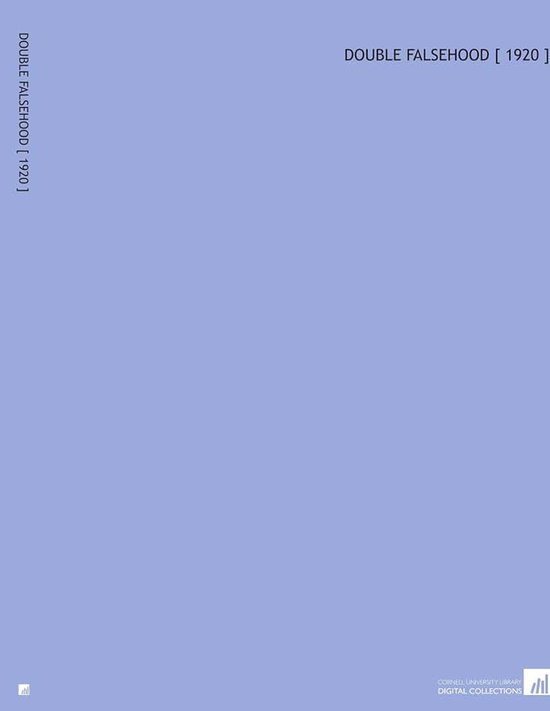 Double Falsehood [ 1920 ]