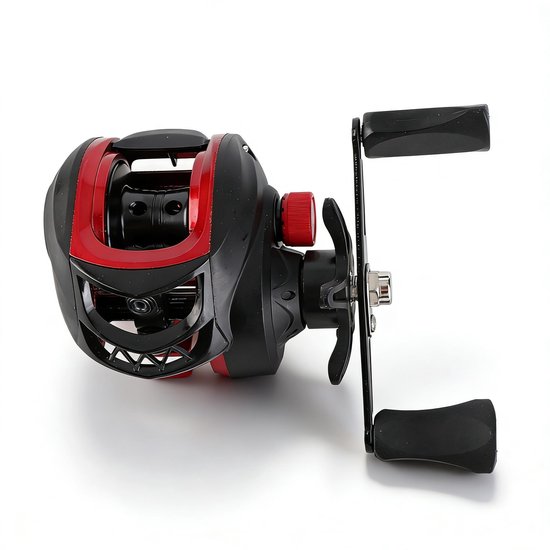 Dpofirs Baitcaster Reel 8kg - Lichtgewicht en Krachtig voor Zoet- en Zoutwater