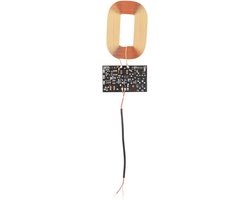 Draadloze Oplader Ontvanger Module 5V 1A 5W voor Smartphones, DIY Vriendelijk, Qi Compatibel, Circuitkaart en Spoel Inclusief