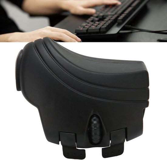Draadloze vingermuis, 2,4 GHz trackball-muis, USB, hanheld, ergonomische muis, vingermuis, 1000 dpi, optische tracking, voor rechts- of linkshandigen, compatibel met XP/WIN7/8,