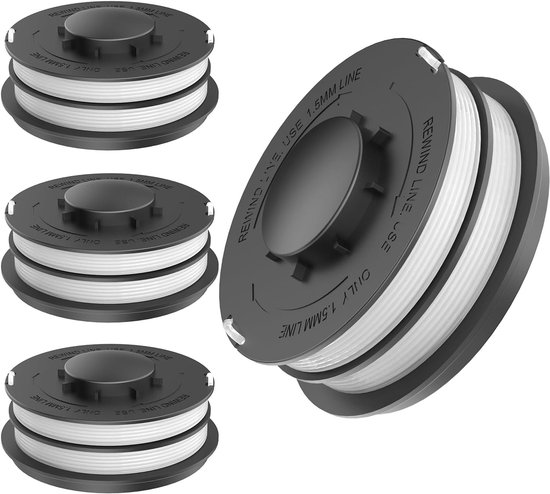 draadspoel, 3405685 vervangende spoel, voor EINHELL grastrimmer GC-ET 4530 set (4 stuks)