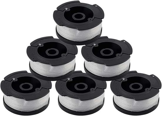 Draadspoel A6481 A6485 draadspoel voor Black Decker grastrimmer (6 stuks)