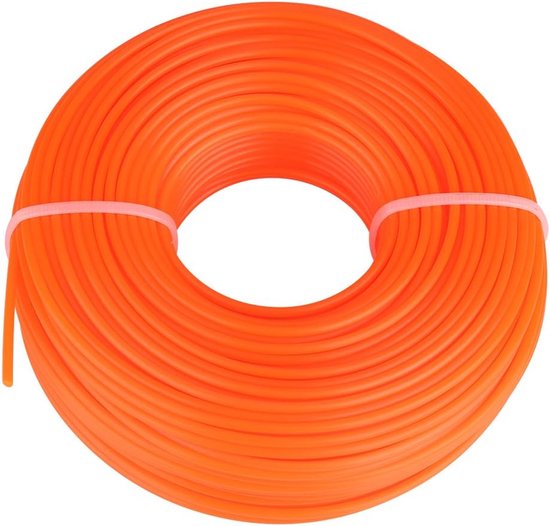draadspoel voor grastrimmer, 2,4 mm trimmerlijn Nylon koord Draad Rond snoer Grastrimmer op benzine(50 miljoen)