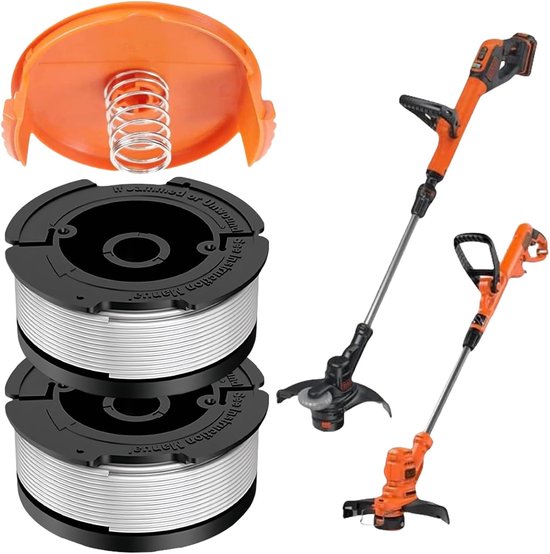 draadspoel voor grastrimmers, draadspoelen voor grastrimmers van Black en Decker, nylon draadspoelen draadsnijders, draadspoelen voor Black en Decker grastrimmers