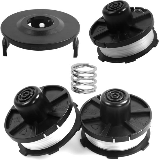 Draadspoelen voor Accu Grastrimmer - Ø 1,6 mm - Nylon Spoel met Automatisch Voedingssysteem - Voor Bosmaaiers