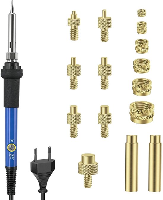 Draadverbinding Inserts en Lood Tips Set voor Precisie Solderen en Bevestigen