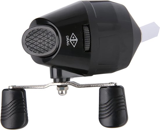 Draagbare en lichte spincast visserij reel met metalen rocker arm - Perfect voor beginners en visliefhebbers, ideaal voor buitenactiviteiten en harpoenvissen