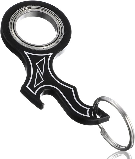 Draagbare Fidget Keyring Spinner voor Vingertraining en Stressverlichting - Sleutelhanger Speelgoed voor Kinderen en Volwassenen, Verminder Angst en Verbeter Focus