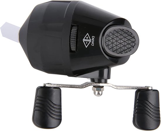 Draagbare spincast visspoel met metalen rocker arm - Perfect voor beginners en visliefhebbers - Blauw (Zwart) - Ideaal voor vissen, outdoor activiteiten en hengelsport
