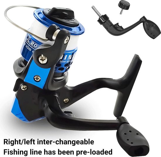 Draagbare Vishengelset voor Kinderen en Volwassenen – Telescopische Hengel met Accessoires (1,5 m)