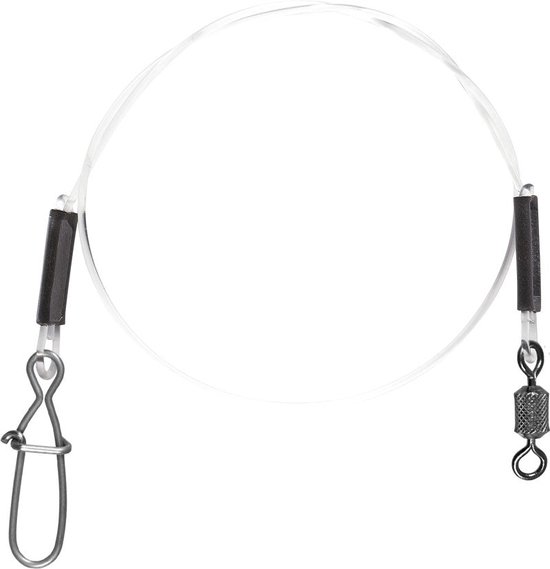 Dragon Classic Invisible Fluorcarbon Leaders | 2 Stuks Clear 10kg / 40cm van Dragon