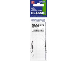 Dragon Classic Invisible Fluorcarbon Leaders | 2 Stuks