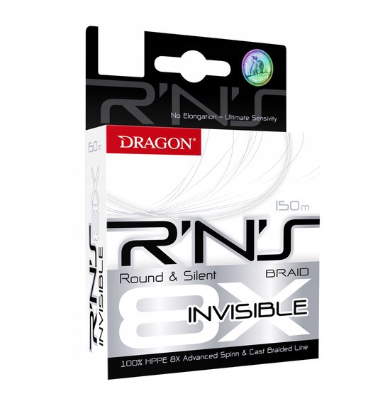 Dragon RNS Invisible 8x Visgraat 0.16mm 150m Vislijn