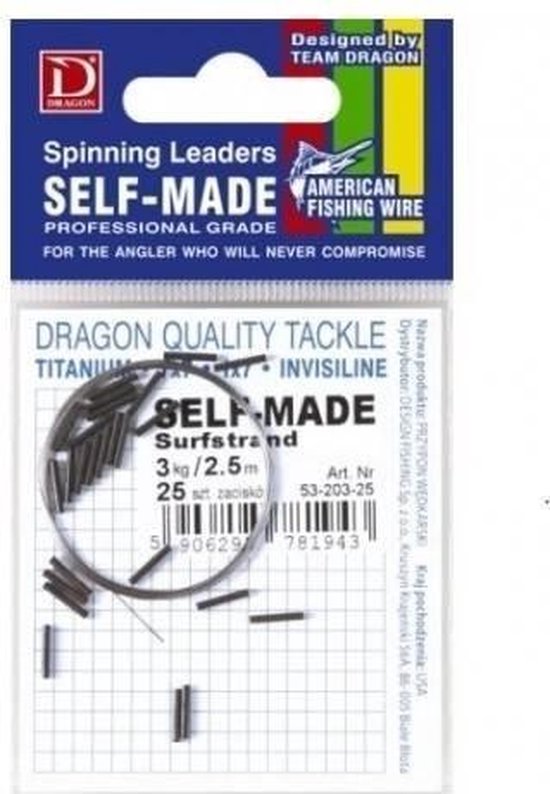 Dragon Self Made Surfstrand 7x7 2.5m Incl. Sleeves 6kg van Dragon
