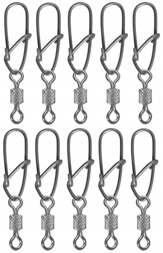 Dragon Super Lock wartel met clip, maat 12, 10 stuks