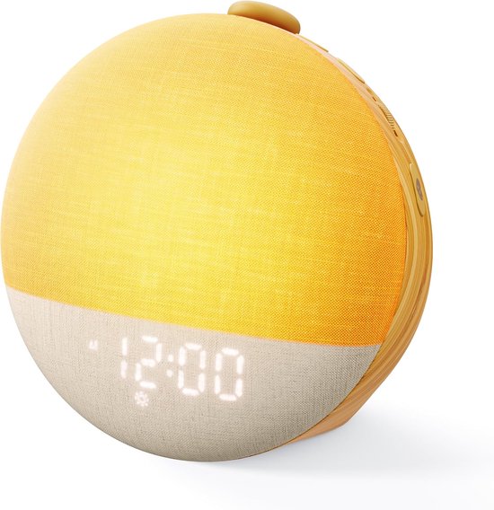 Dreamegg Sunrise 2 daglichtwekker met favoriete knop, White Noise Machine