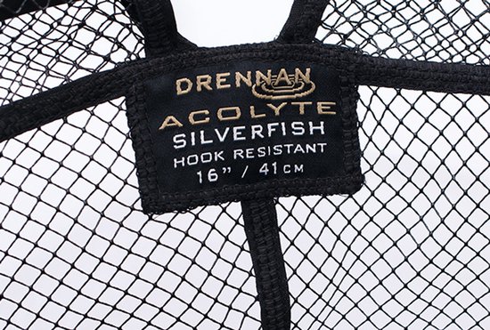 Drennan Acolyte Silverfish Net – Ultralicht Schepnet voor Witvis en Wedstrijdvissen - Maat : 18