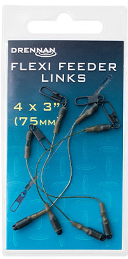 Drennan DR Flexi Feeder Link - Maat : Large 4x75mm