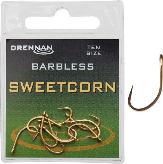 Drennan - Haken Sweetcorn Barbless - Drennan