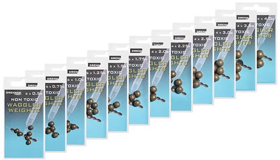 Drennan Non Toxic Waggler Weight - Maat : 1.75g (6pcs)