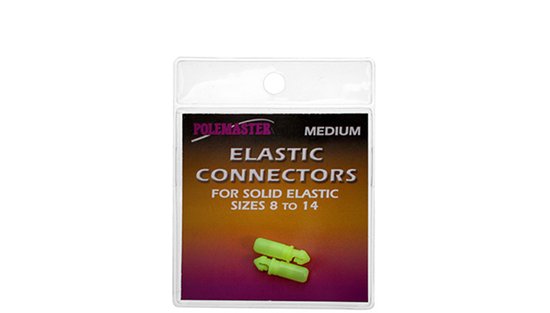 Drennan Pole Elastic Connector (2 pcs) - Maat : Large - Sizes 14-18 (Pink)
