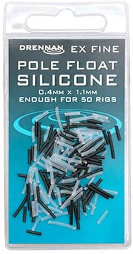 Drennan Pole Float Silicone - Maat : Medium 0.7mm x 1.4mm