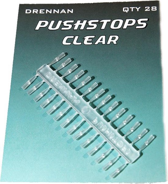 Drennan Pushstop - Clear - Stopper - Transparant van Drennan