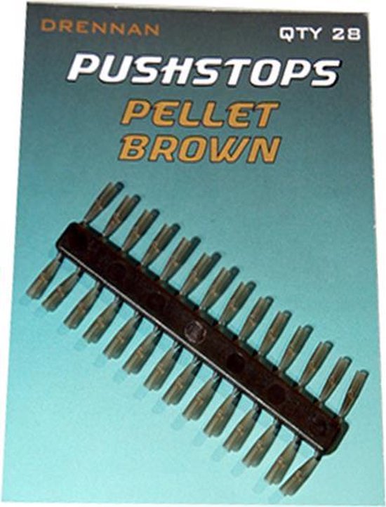 Drennan Pushstop - Pellet Brown - Stopper - Bruin van Drennan
