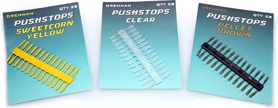 Drennan Pushstops - Stoppers Pellet Brown van Drennan