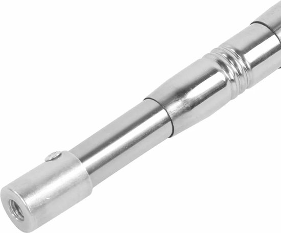 Driedelig telescopisch visnet Geschikt voor roestvrijstalen handvat Geschikt voor extra bescherming.