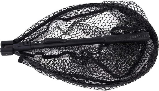 Drijvend Visnet - Aluminiumlegering Handschepnet met Rubberen Coating - Draagbare Brailer voor Kajak en Bootvissen van Merkloos