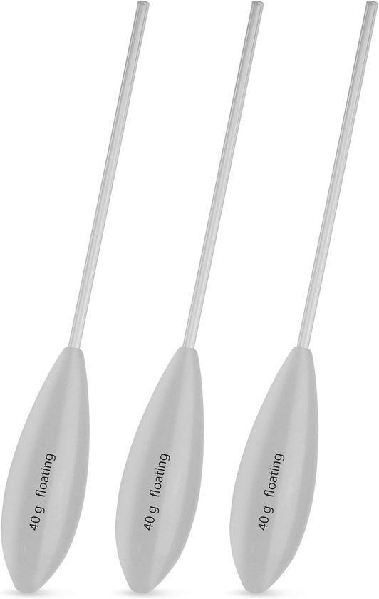 Drijvende Sbirolino Set voor Forelvissen - 3 Stuks Werpgewicht Dobbers 40 Gram van Merkloos