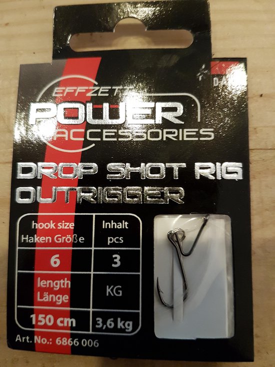 Drop shot Rig onderlijnboekje - EFFZETT van Drop Shot