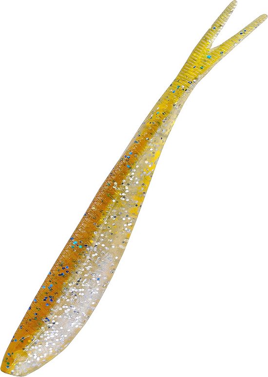 Dropshot V-Tail Rubberen Vissen 6 cm - Kleine Shads voor Baars en Roofvis - 6 Stuks