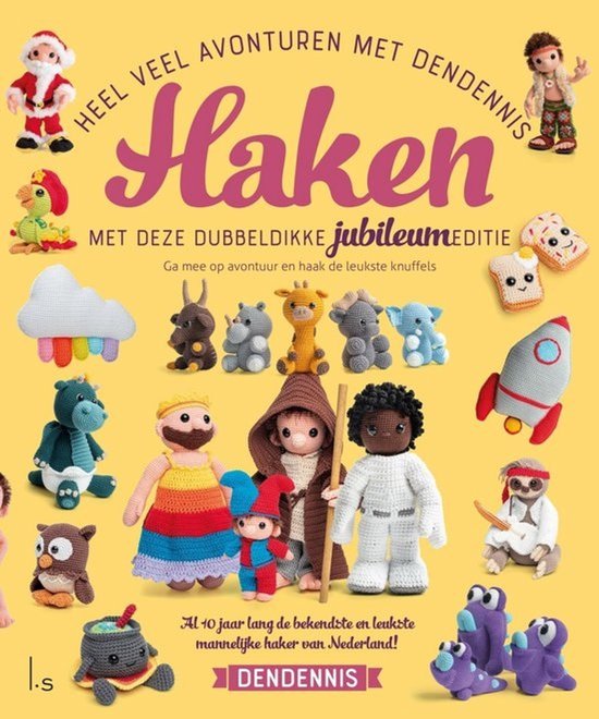 Dubbeldikke haakboek vol avonturen met patronen voor amigurumi
