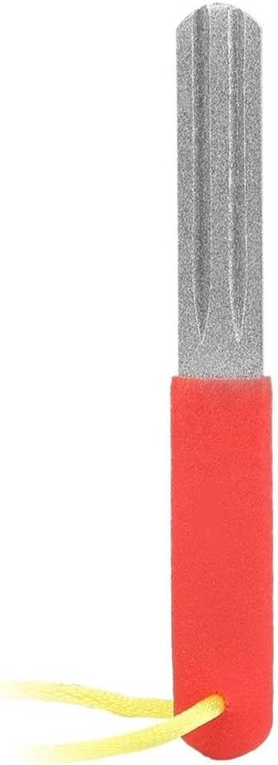 Dubbelzijdige diamant slijper voor vissershaak, haken slijpen met 400/800 korrel, ideaal voor sportvissen en haakonderhoud