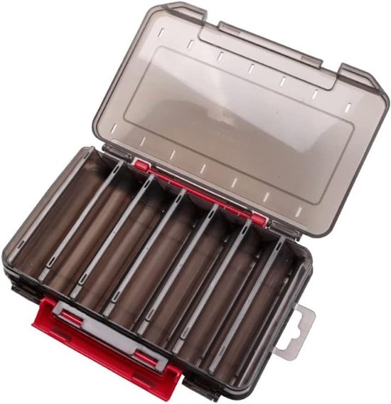 Dubbelzijdige Plastic Opbergdoos voor Vissers - Loodjes, Aas en Hengelsport Accessoires Organizer