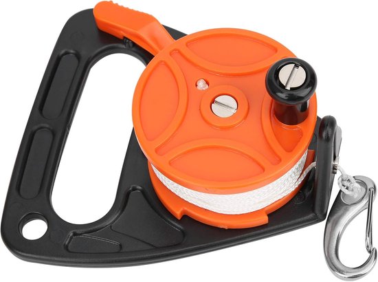 Duiklijn Reel 150ft met Handvat voor Duiken en Snorkelen - Handige Duiklijn Reel met Multifunctioneel Design