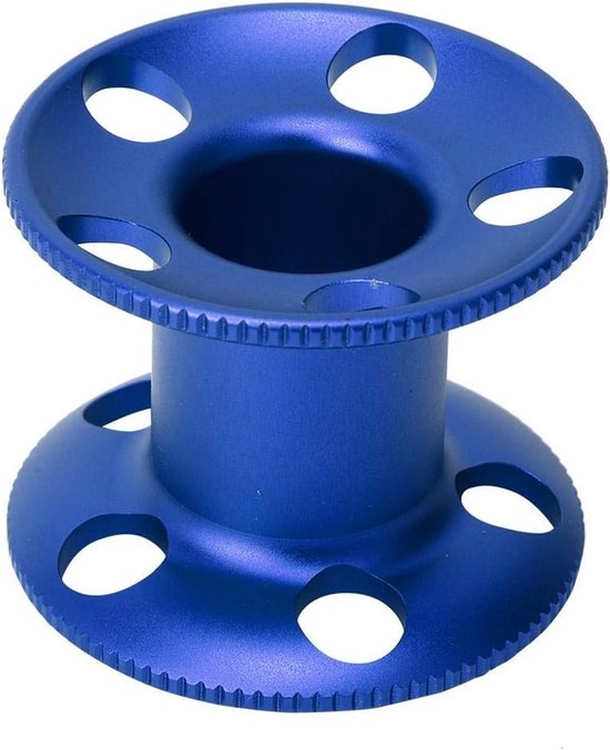 Duikspoel Vingerhaspel voor Freediving en Snorkelen - Aluminium Lijnspoel van Merkloos