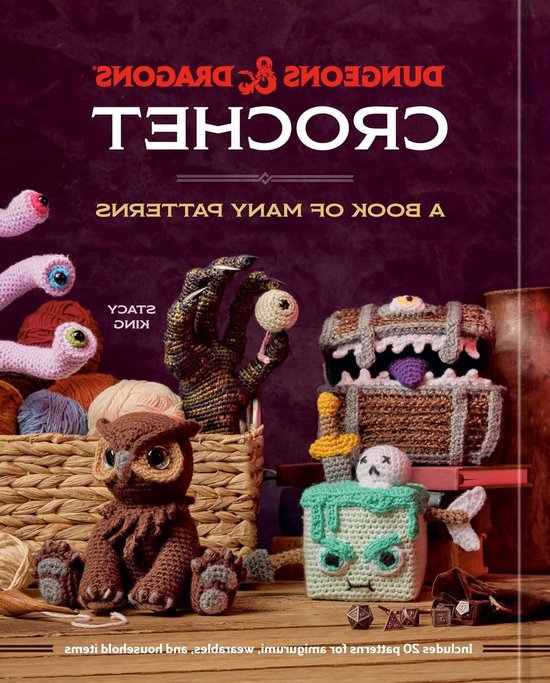 Dungeons & Dragons Crochet - Haakpatronen Boek - Hobby Projecten Maken - Geïnspireerd door Multiverse - 160 Pagina's van Merkloos