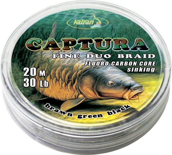 Duo braided hook links CAPTURA 30Lb 20 m van Spro