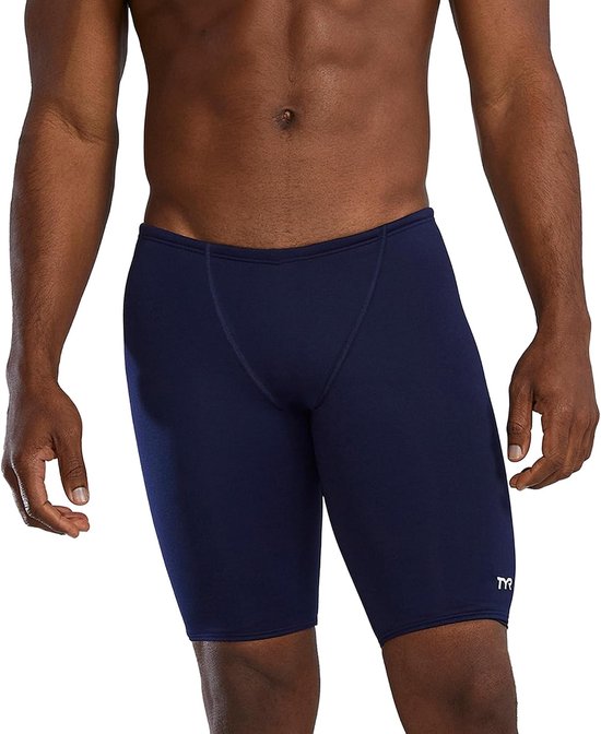 Durafast Elite Solid Jammer Swim Suit heren Jammer Zwempak (1-Pack)