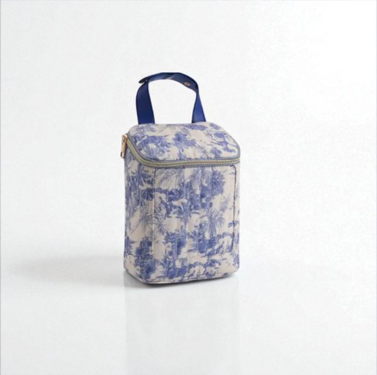 Dutchers.® Delfts Blauwe Kolftas - Delfts Blauw Editie - 4L - Koelelement Inbegrepen - Koeltas Borstvoeding - Kolftas Moedermelk - Koeltas Baby - Koeltas Kolf - Kolftas - Koeltas Element - Thermisch 4-Laags Geïsoleerd - Bewaartas Babyvoeding van Dutchers®