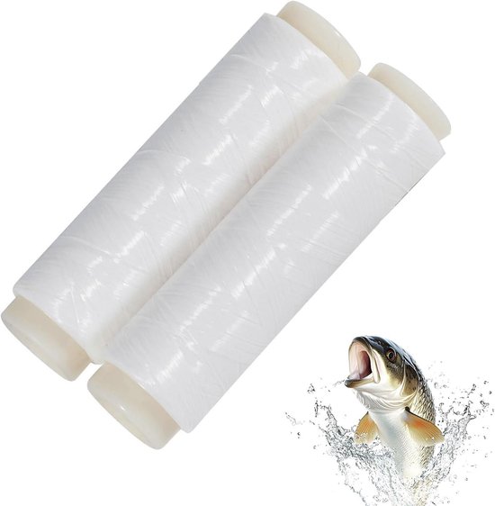Duurzame 200 m Nylon Visserslijn van 0.2 mm - Scheurbestendige Monofilament Draad voor Vissen en Doe-Het-Zelf Projecten